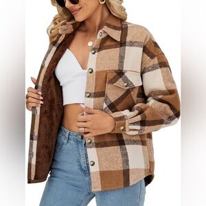 NWOT Women’s Shacket,‎ Size L